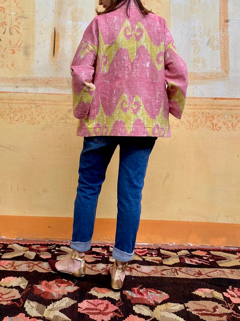 Cabane ikat rosa