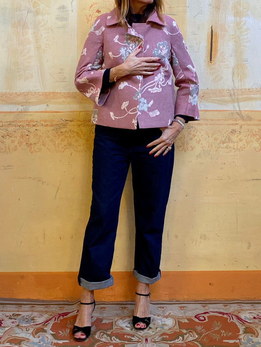 Giacca Kimono Japanese Tsubaki Pink