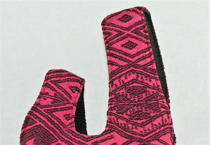 Borsa Geometrical pink wrist bag