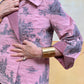 Giacca Kimono Toile de Jouy Pink