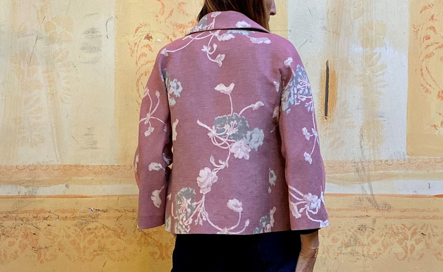 Giacca Kimono Japanese Tsubaki Pink