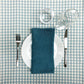 Runner petits carrés azzurro