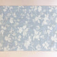 Tovaglietta fiorata azzurra