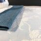 Tovaglietta fiorata azzurra
