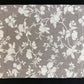 Tovaglietta fiorata grigio antracite