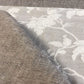Tovaglietta fiorata grigio antracite