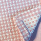 Tovaglietta petits carrés rosa