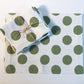 Tovaglietta pois verde