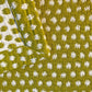 Tovaglietta verde acido pois bianchi