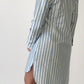 Camicia da notte fantasia rigata