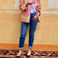 Cabane ikat rosa