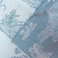 Vestaglia Kimono disegno Toile de Jouy